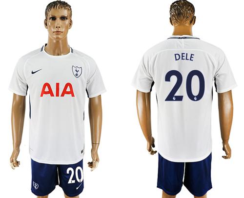 Tottenham Hotspur #20 Dele White/Blue Soccer Club Jersey